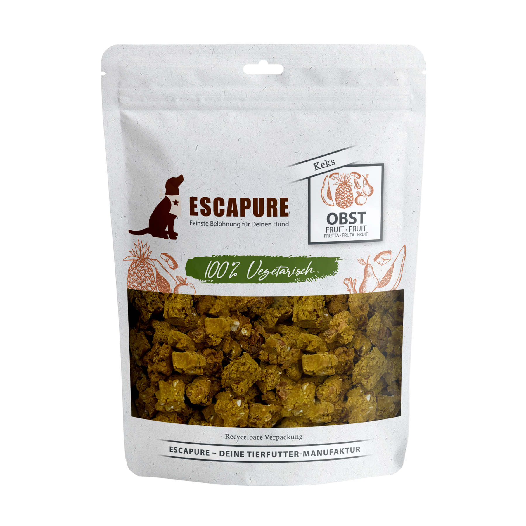 Escapure Hupferl vegetarisch Obstblume
