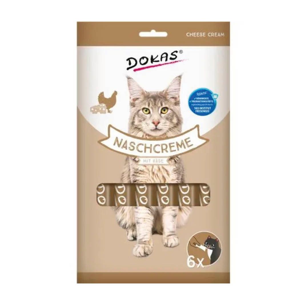 Dokas Cat Nasch-Creme mit Käse | 90 g