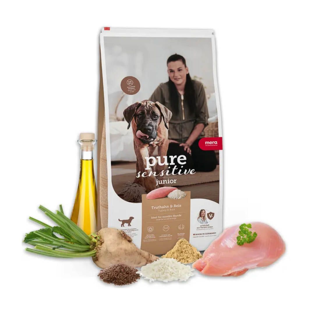 MERA - Pure Sensitive - Junior Truthahn & Reis | 12,5 kg
