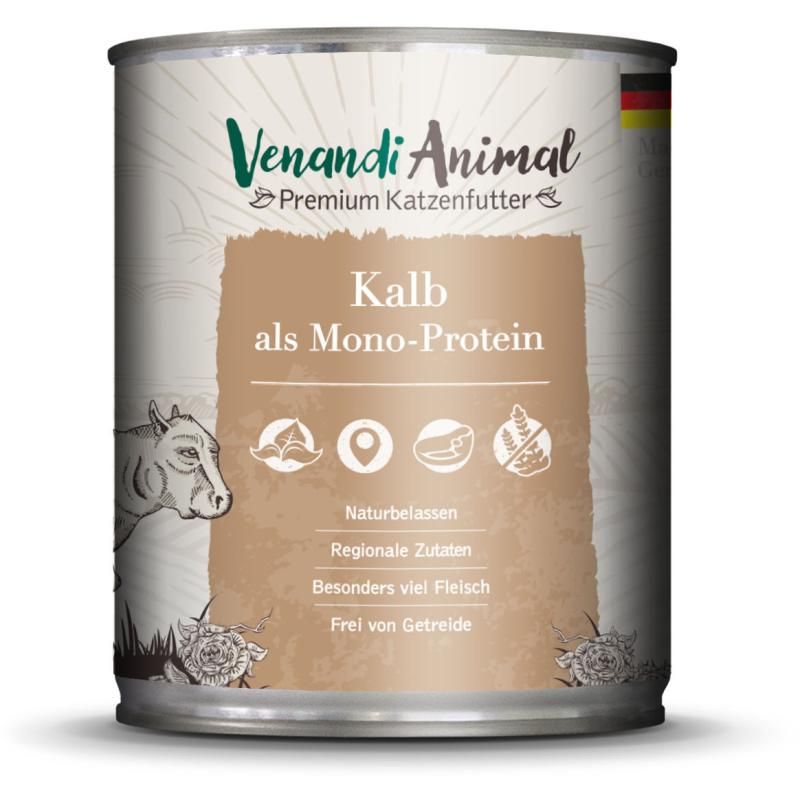 Venandi Animal - Nassfutter - 6 x 800 g