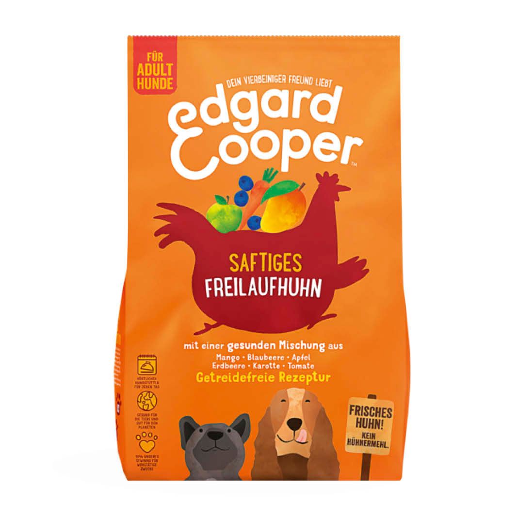 Edgard & Cooper Adult - Frisches Freilaufhuhn mit Mango | 2,5 kg