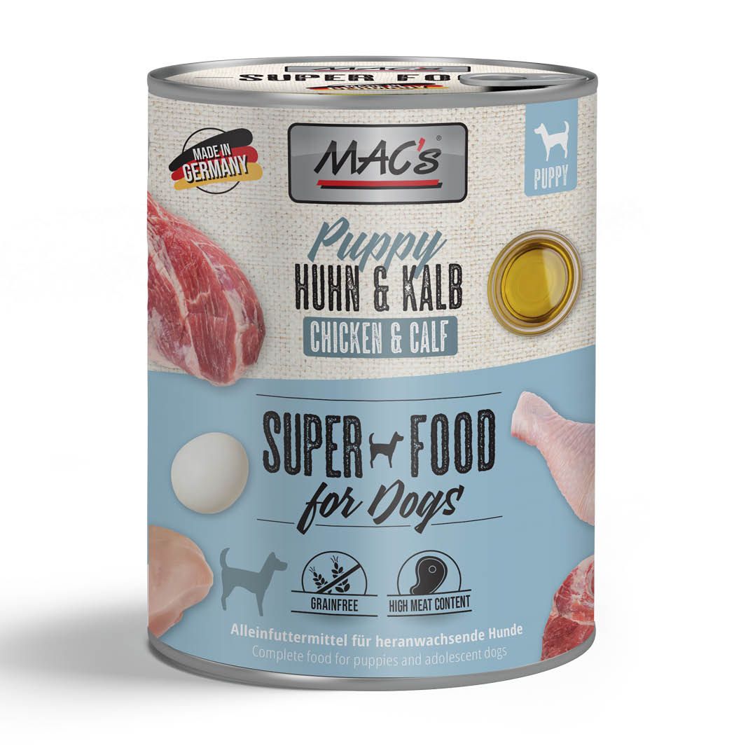 MAC's - Dog - Puppy Huhn & Kalb | 6 x 800 g MAC's - Dog - Puppy Huhn & Kalb | 6 x 800 g