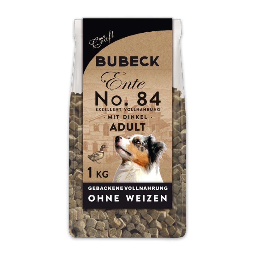 Bubeck No. 84 Adult Entenfleisch mit Dinkel & Amaranth gebacken | 1 kg