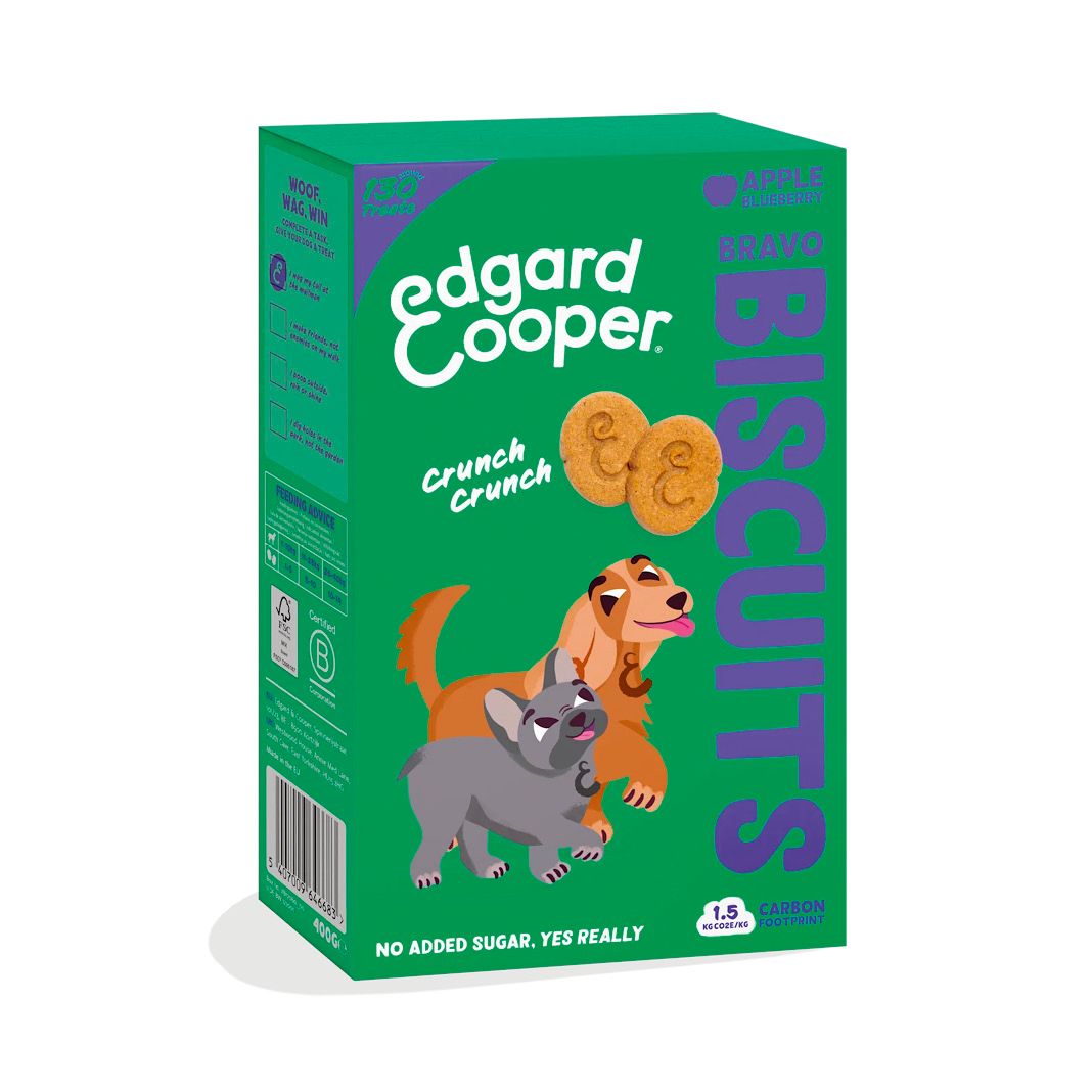 Produktbild von Edgard & Cooper Biscuits Apfel und Blaubeeren - 7 x 400 g