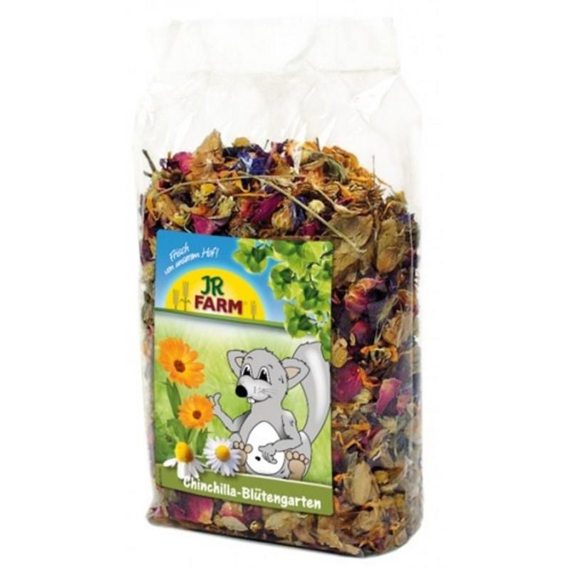 JR Farm Chinchilla Blütengarten | 8 x 50 g