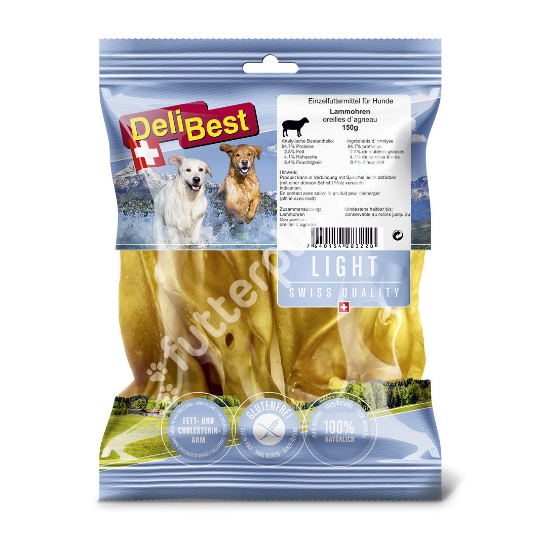 DeliBest Light - Lammohren | 150 g