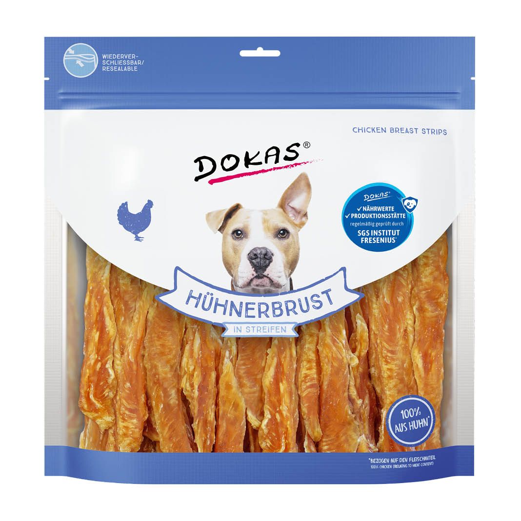 Dokas Hühnerbrust in Streifen | 4 x 900 g