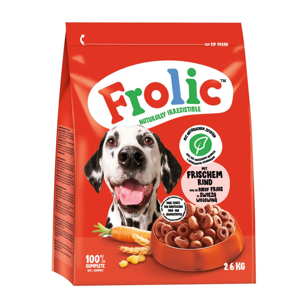 Frolic Complete mit frischem Rind | 2,6 kg