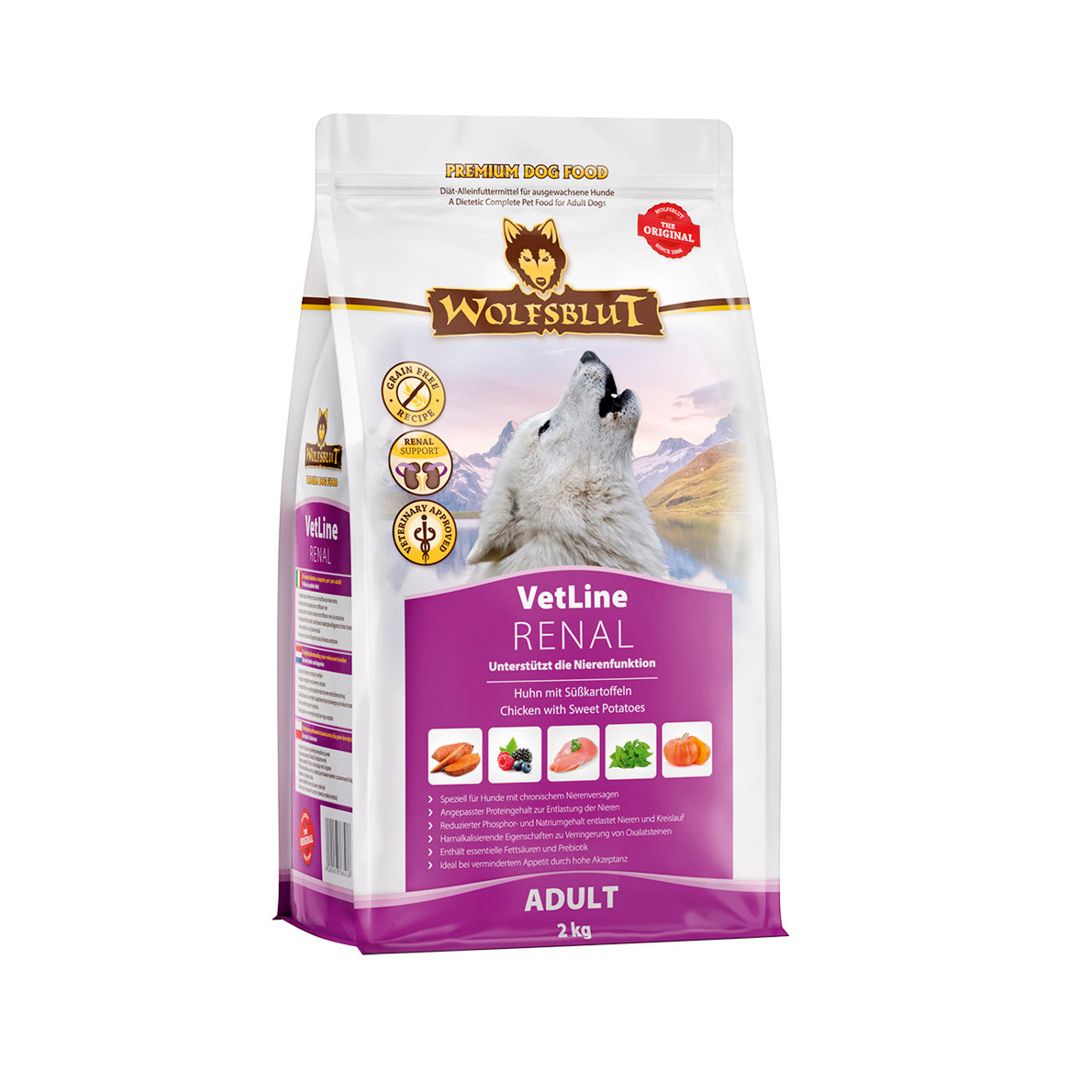 Wolfsblut VetLine Trockenfutter Renal | 2 kg