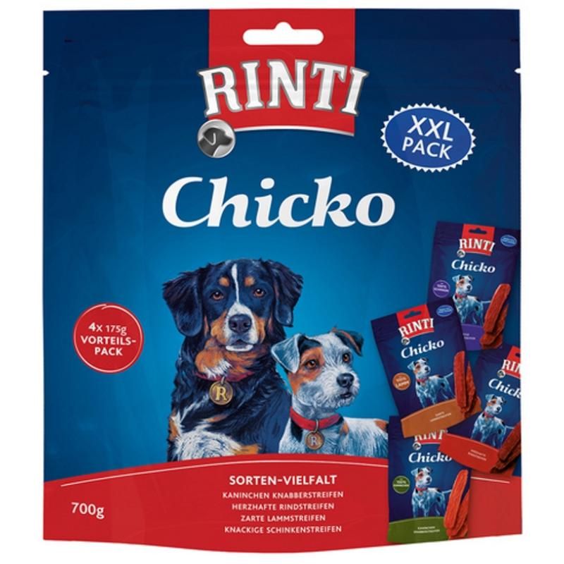 Rinti Chicko XXL Classic Sorten-Vielfalt Ente | 700 g (4 x 175 g)