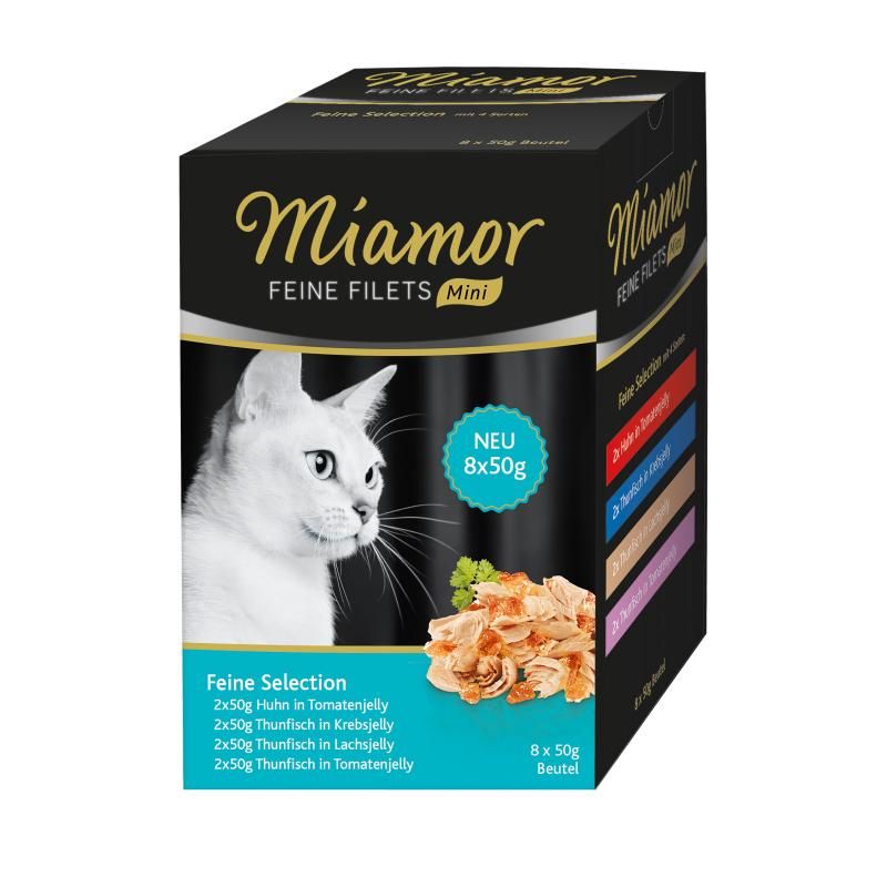 Miamor Feine Filets Mulitbox Feine Selection | 8 x 50 g