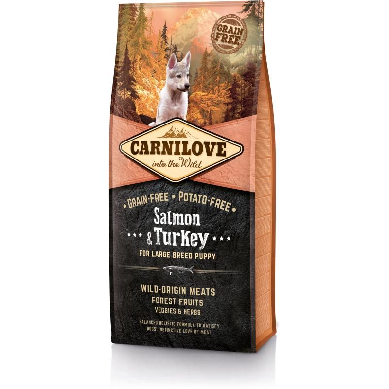 Carnilove Dog Welpe Große Rassen - Lachs & Truthahn