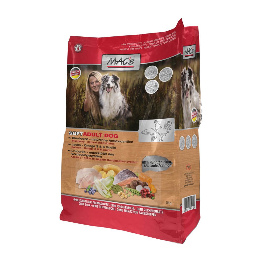 MAC's - Dog - Soft Huhn & Lachs | 3 x 5 kg