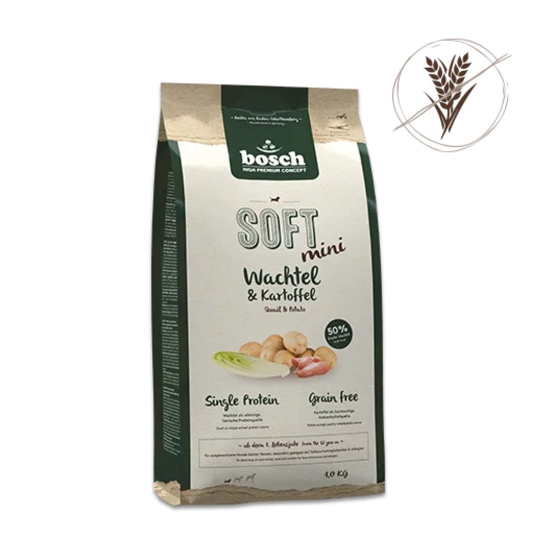 Bosch HPC Soft/Plus Mini Wachtel & Kartoffel | 1 kg
