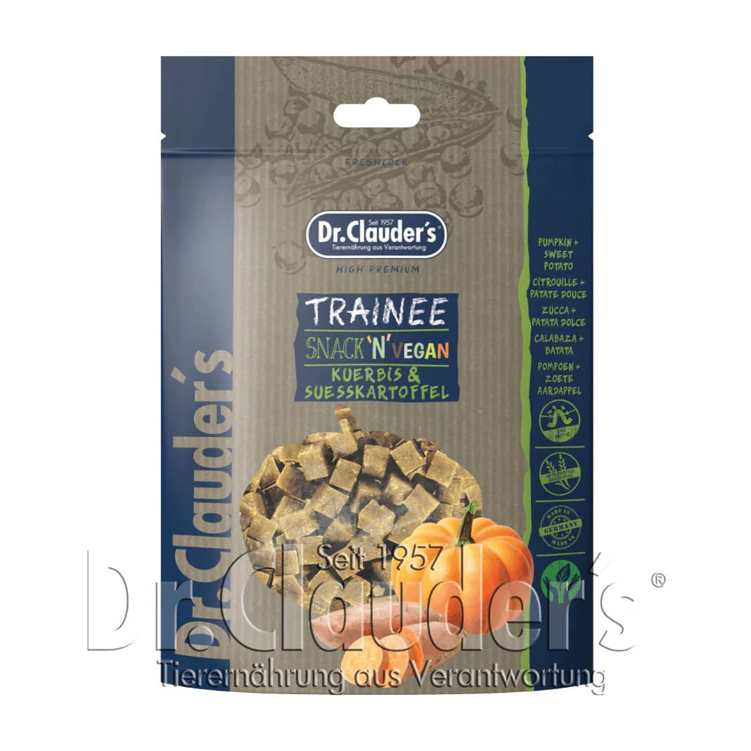 Dr. Clauder's Trainee Snack Vegan Kürbis & Süßkartoffel