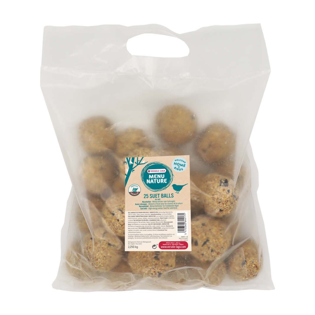Versele Laga Menu Nature Meisenknödel ohne Netz - im Eimer (50 Stück) | 4,5 kg