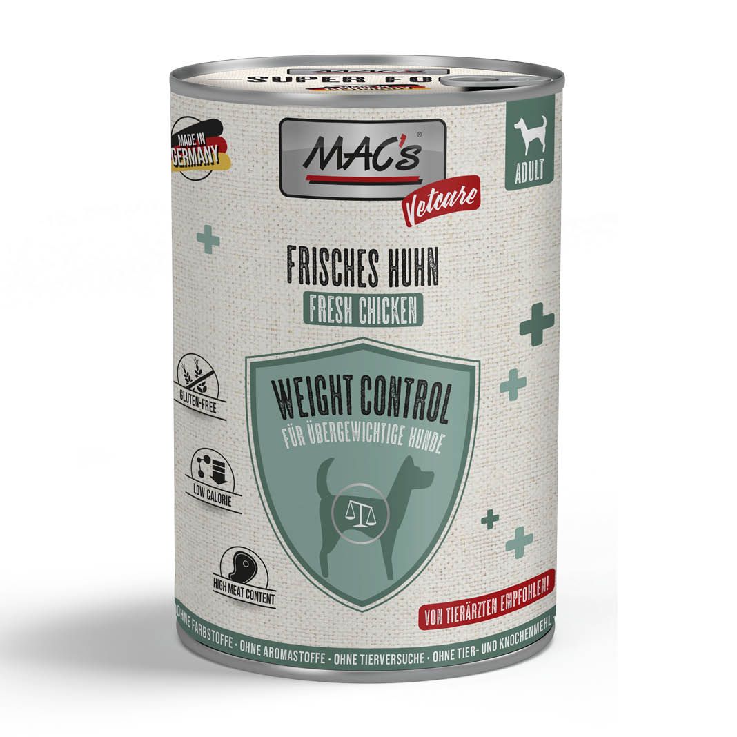 MAC's - Dog - Vetcare - Weight Control - Huhn | 6 x 400 g