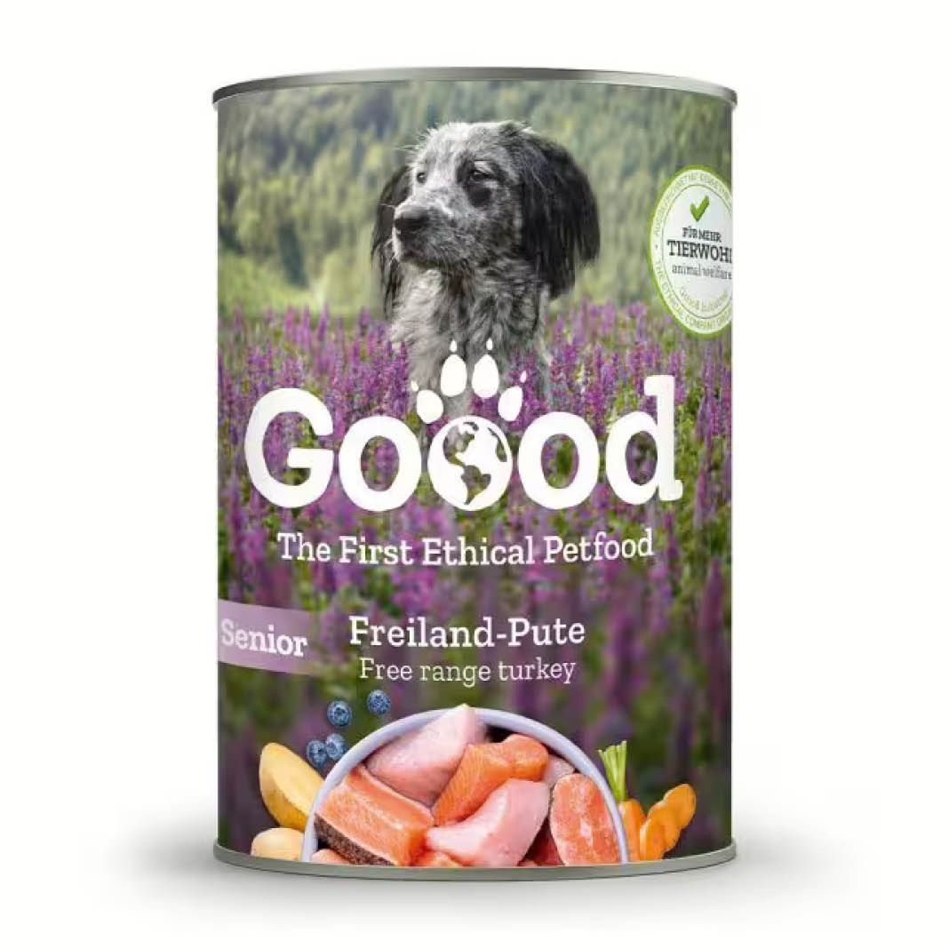 Goood Senior Freilandpute & Nachhaltige Forelle | 6 x 400 g Goood Senior Freilandpute & Nachhaltige Forelle | 6 x 800 g