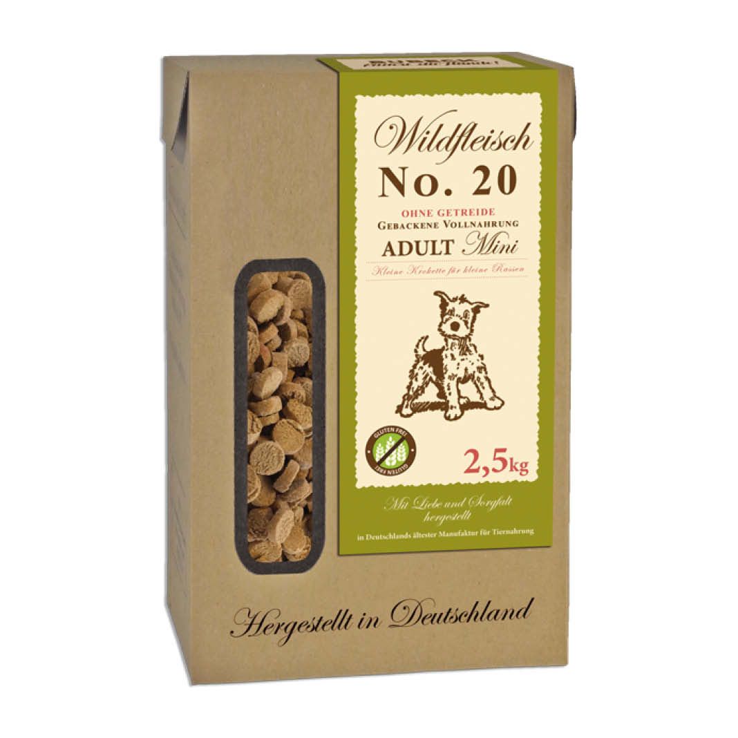 Bubeck No. 20 Adult Mini Wildfleisch | 2,5 kg