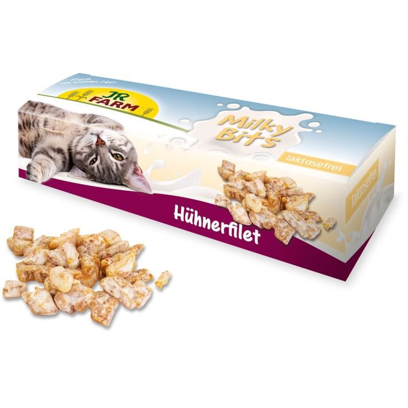 JR FARM Milky Bits Hühnerfilet für Katzen - 40 g