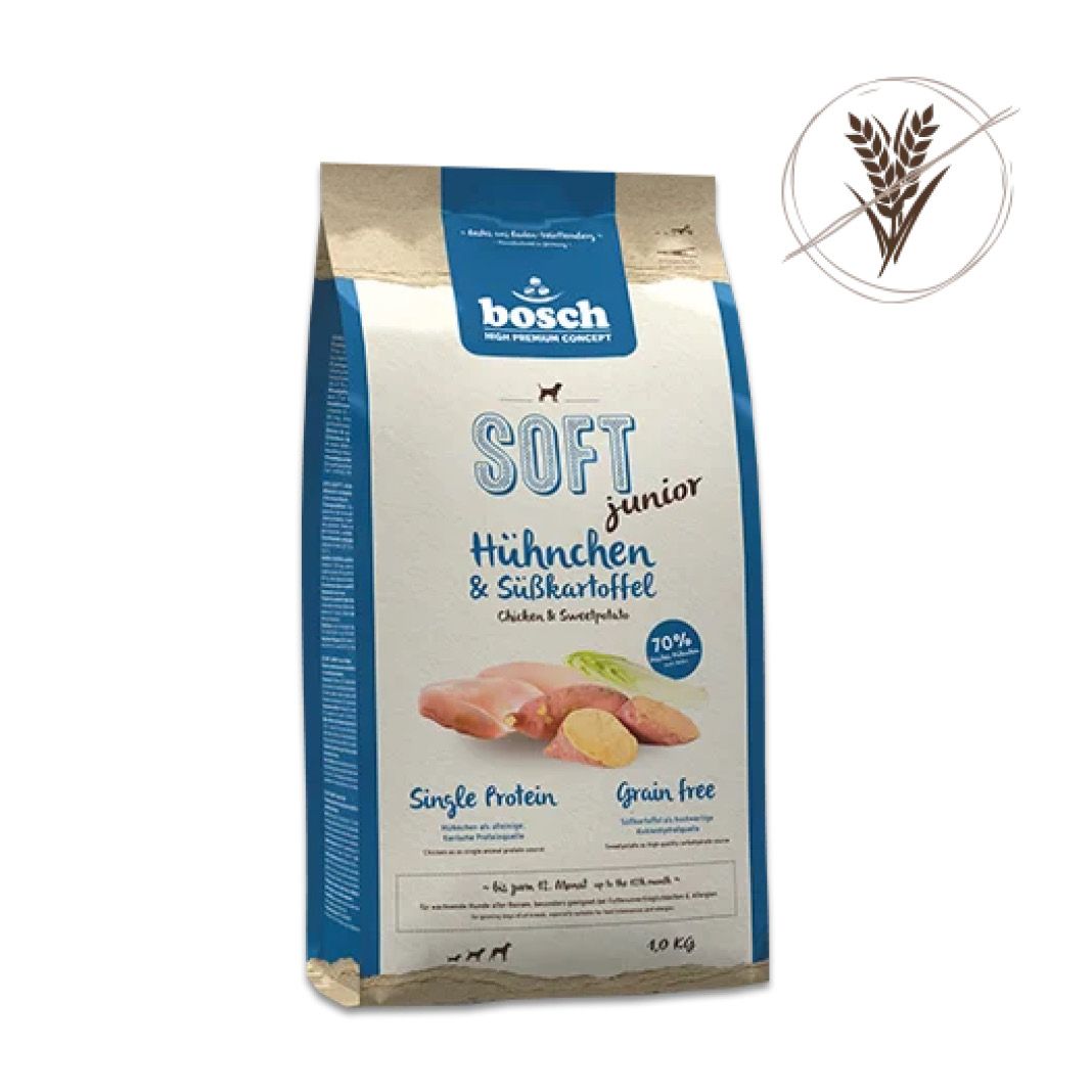 Bosch HPC Soft/Plus Junior Hühnchen & Süßkartoffel | 1 kg