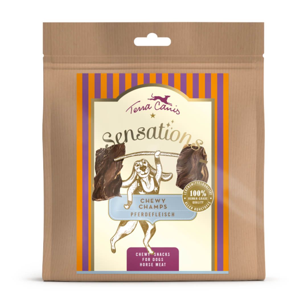 Terra Canis Sensations Chewy Champs Pferdefleisch | 250 g