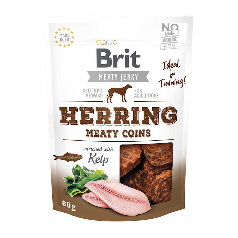 Brit - Dog - Meaty Jerky - Hering-Taler | 80 g