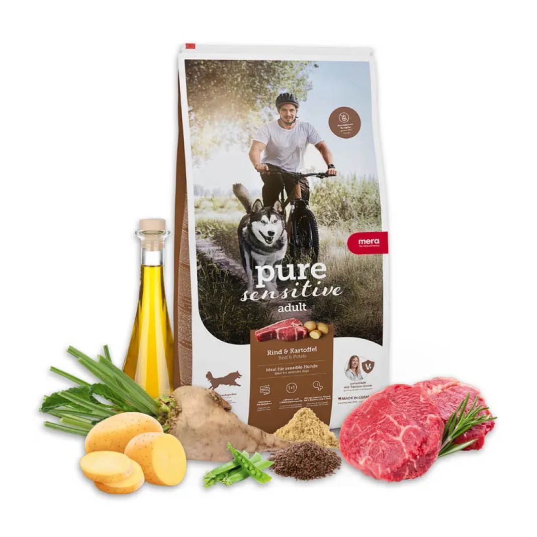 MERA - Pure Sensitive - fresh meat Rind & Kartoffel High Protein | 12,5 kg