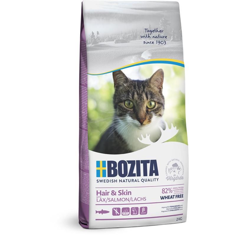 Bozita Hair & Skin Wheat free Salmon | 2 kg