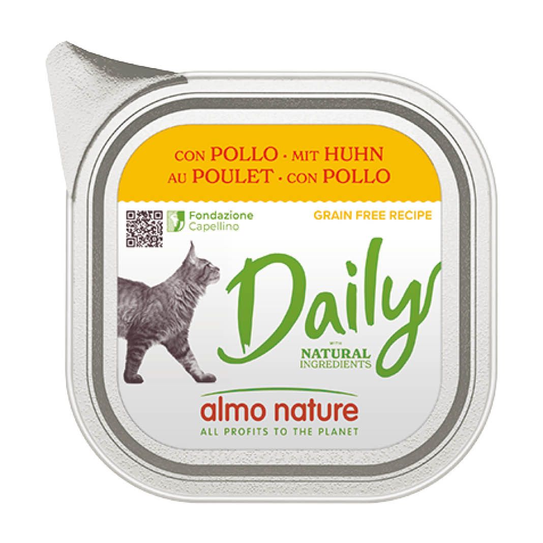 Almo Nature - Daily - Schale - Huhn | 32 x 100 g Almo Nature - Daily - Schale - Huhn | 32 x 100 g