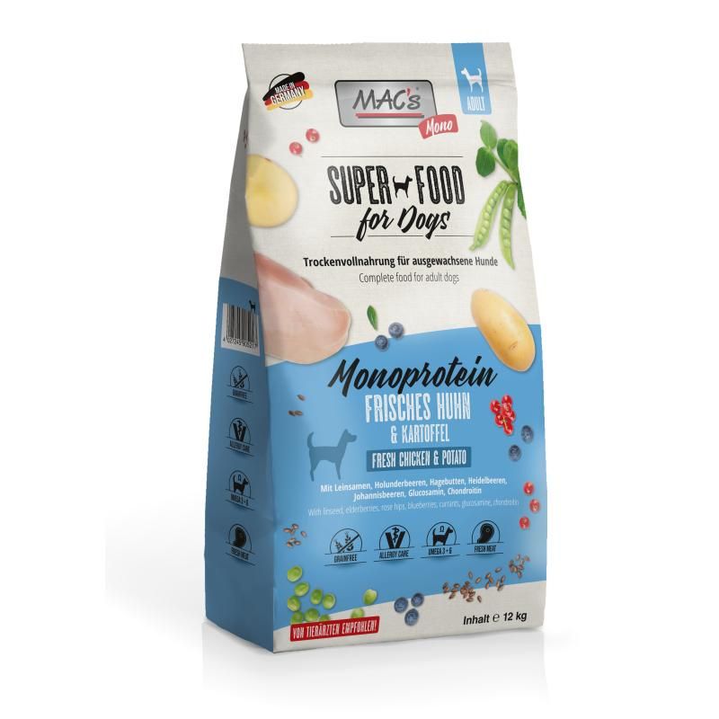 MAC's - Dog - Mono Huhn | 2 x 12 kg