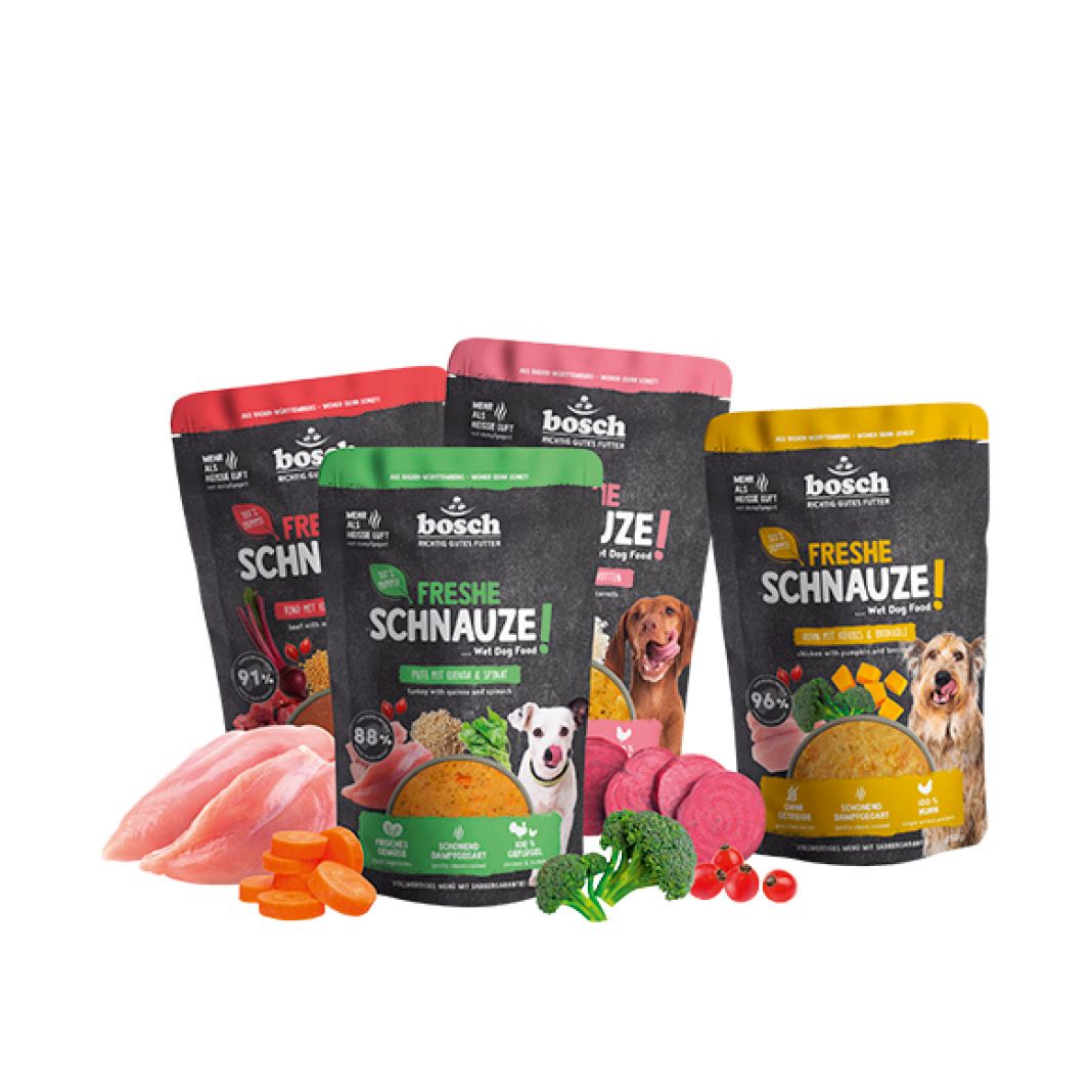 Bosch Freshe Schnauze - Aktionspaket Nassfutter | 5 x 250 g