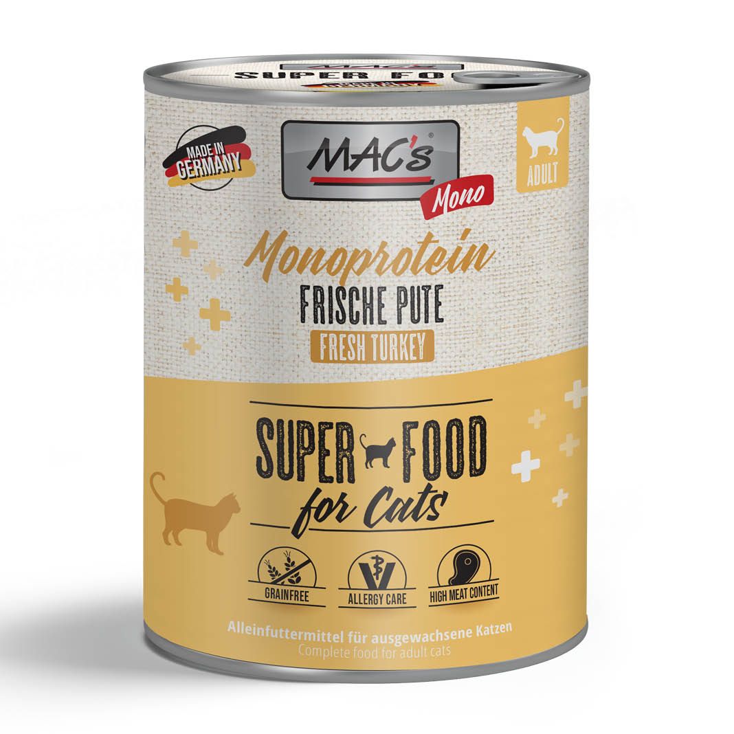 MAC's - Cat - Mono Sensitive Pute & Karotte | 6 x 800 g