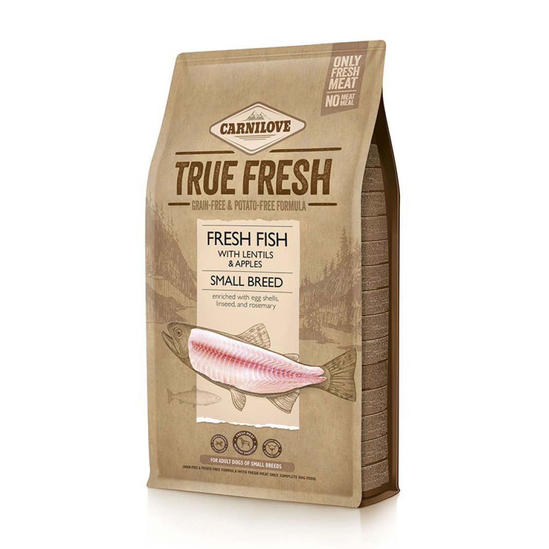 Carnilove Dog True Fresh - Adult Kleine Rassen - Frischer Fisch | 4 kg
