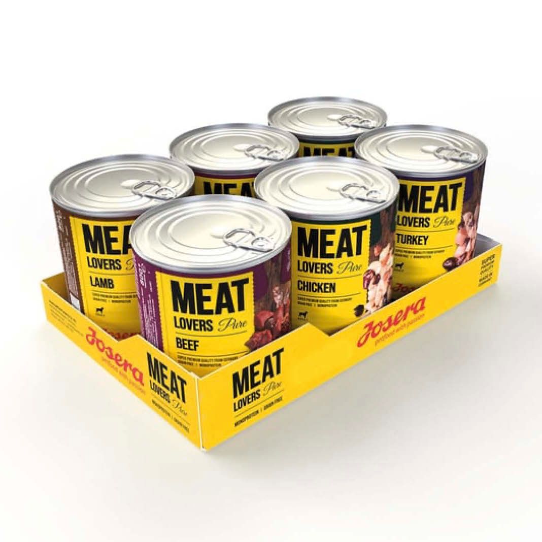 Josera Meat Lovers Pure Multipack | 6 x 800 g