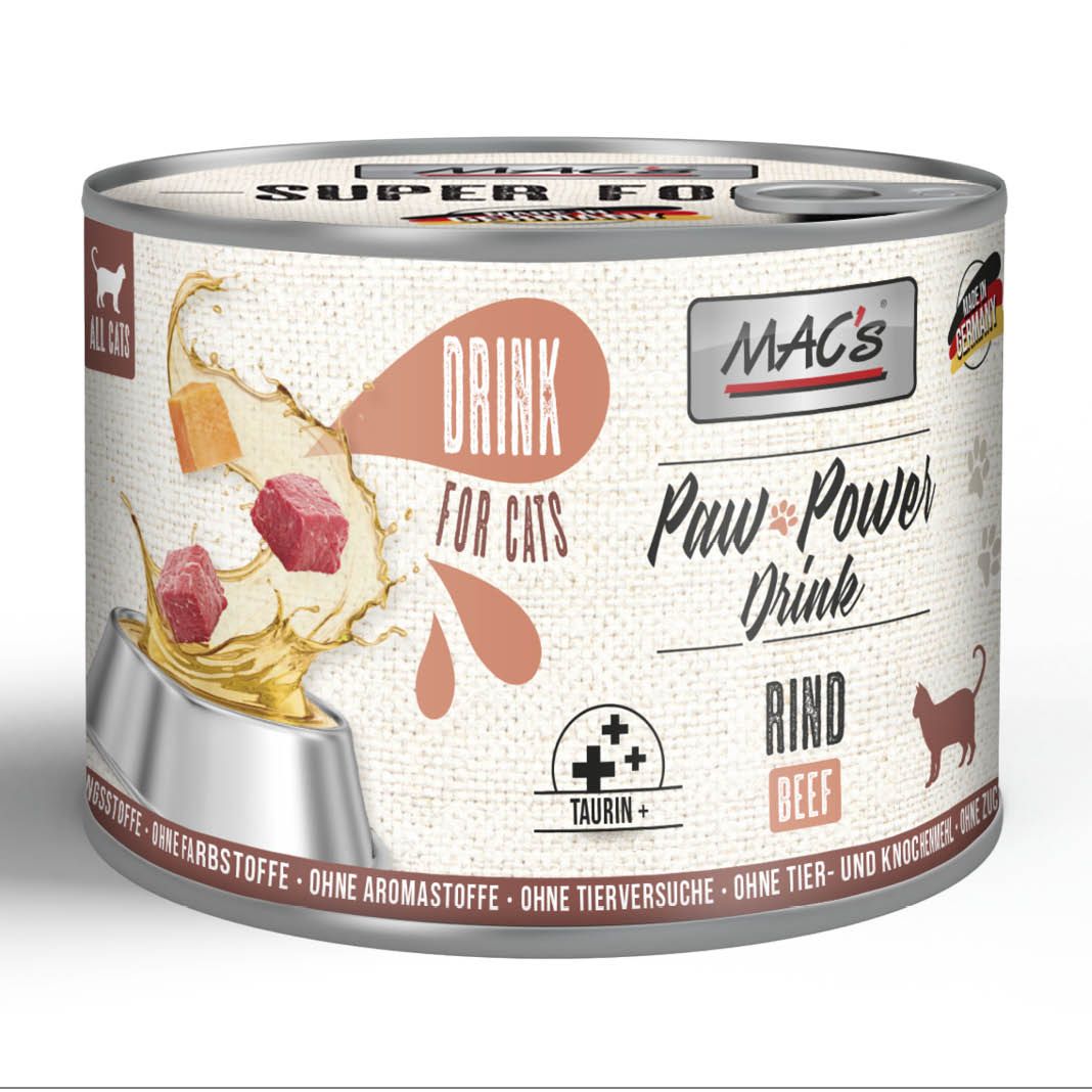 MAC's - Cat - Paw Power Drink Rind | 6 x 200 g
