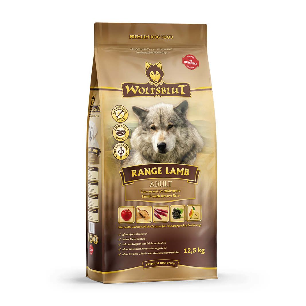 Wolfsblut Range Lamb Adult - Lamm mit Reis | 12,5 kg