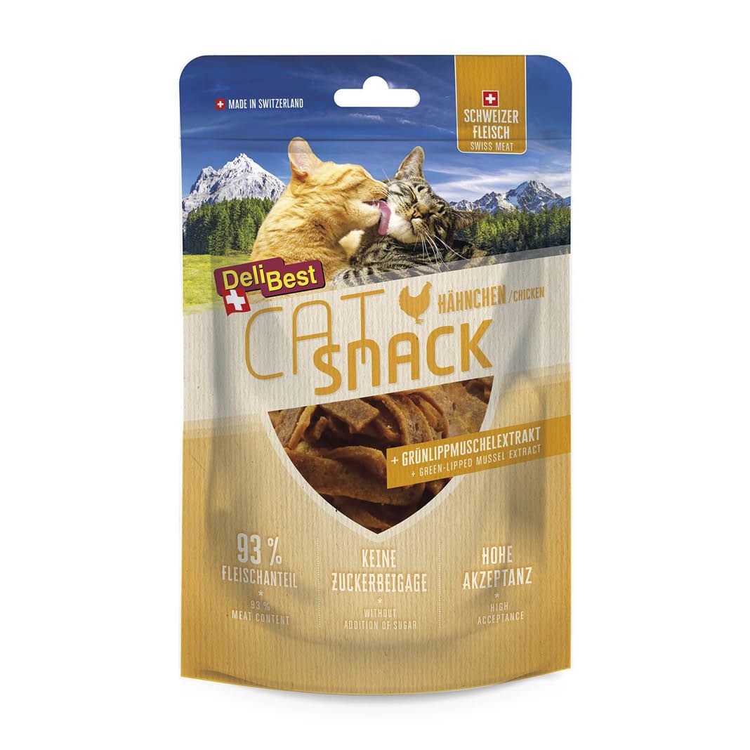 DeliBest Cat Snack - Schweizer Hähnchen | 45 g