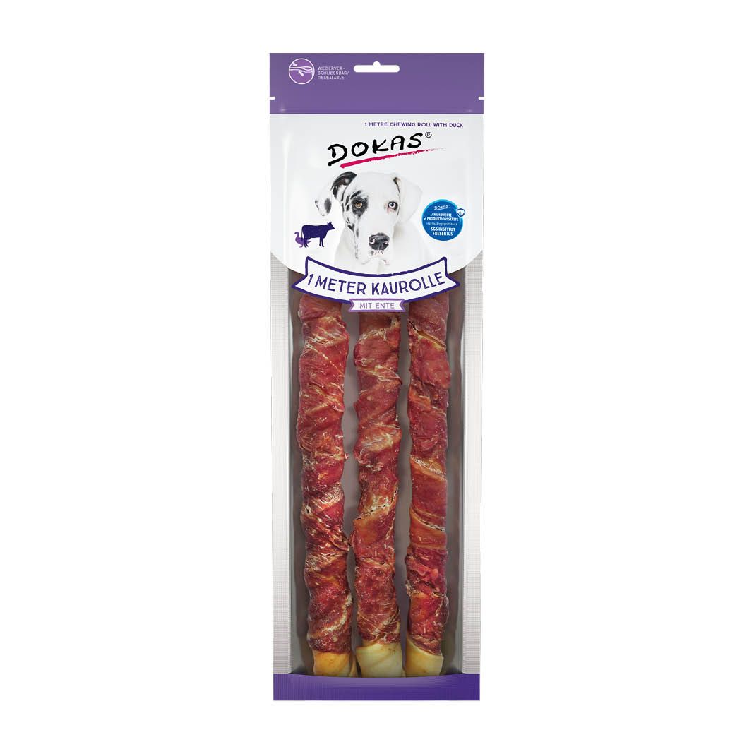 Dokas 1 Meter Kaurolle mit Ente | 315 g