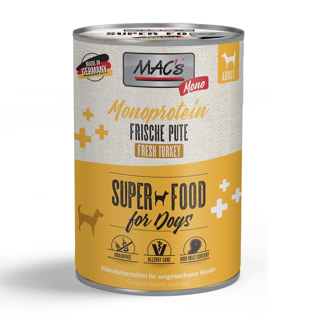 MAC's - Dog - Mono Sensitive Pute | 12 x 400 g