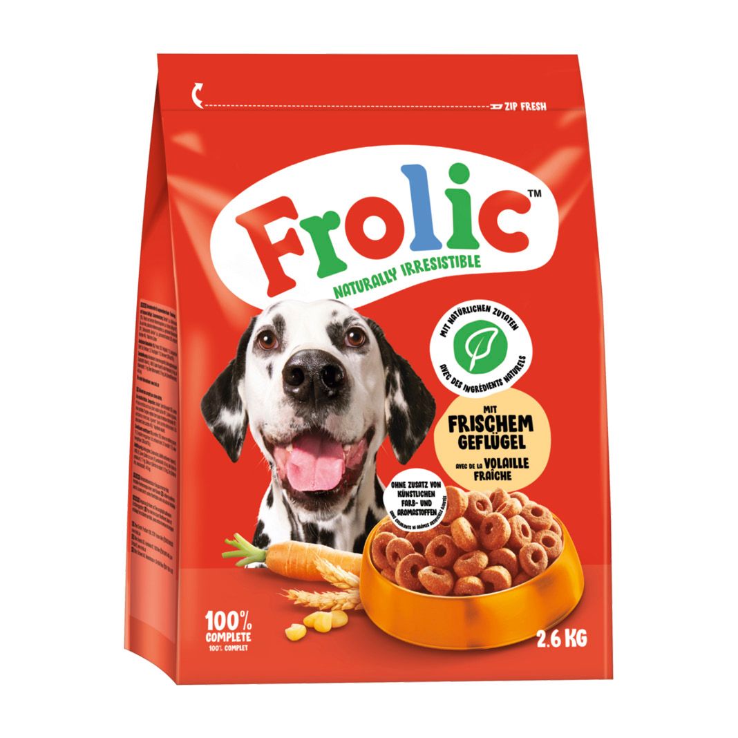 Frolic Complete mit frischem Geflügel | 2,6 kg