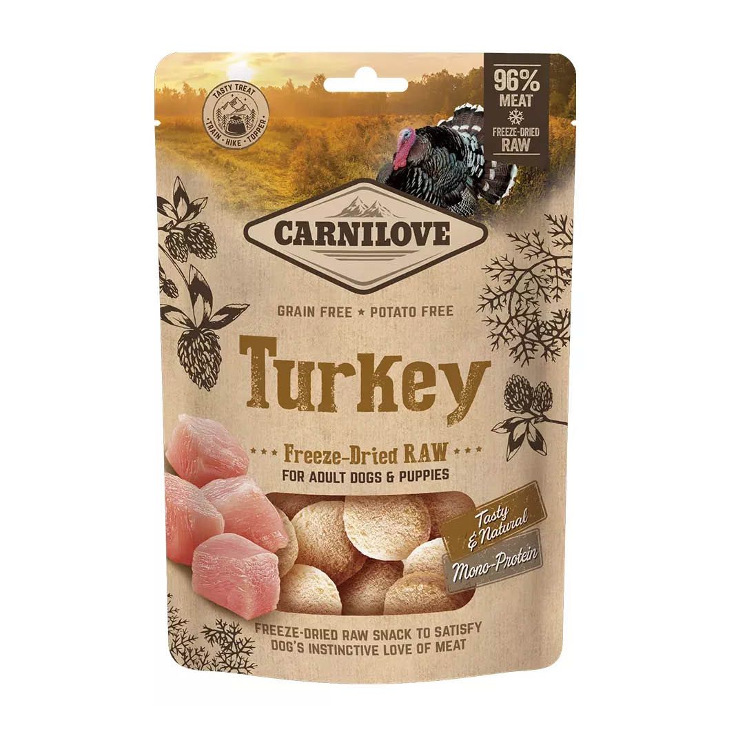 Carnilove Dog - Freeze-Dried Raw Snack - Truthahn