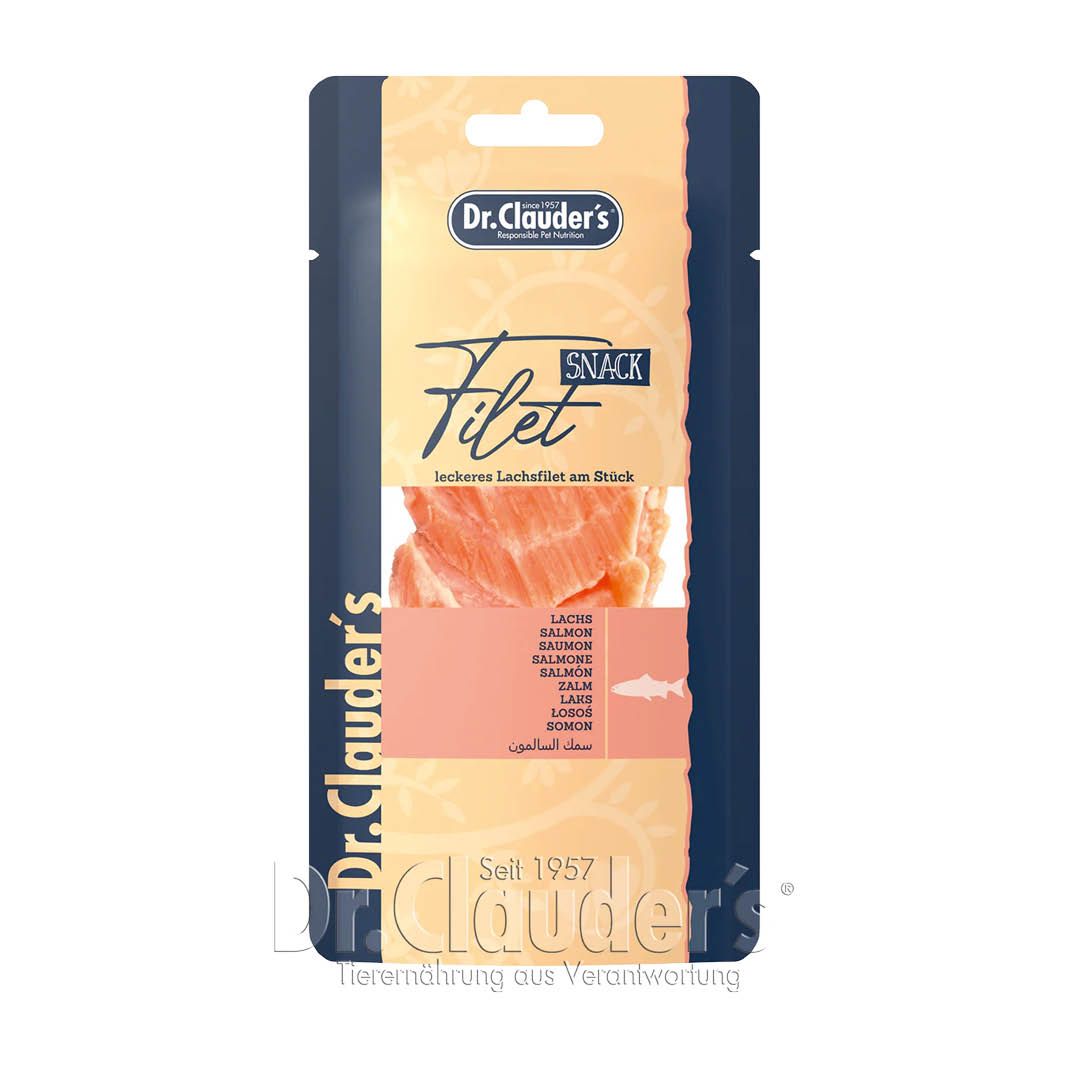 Dr. Clauder's Filet Snack Lachs Filet am Stück
