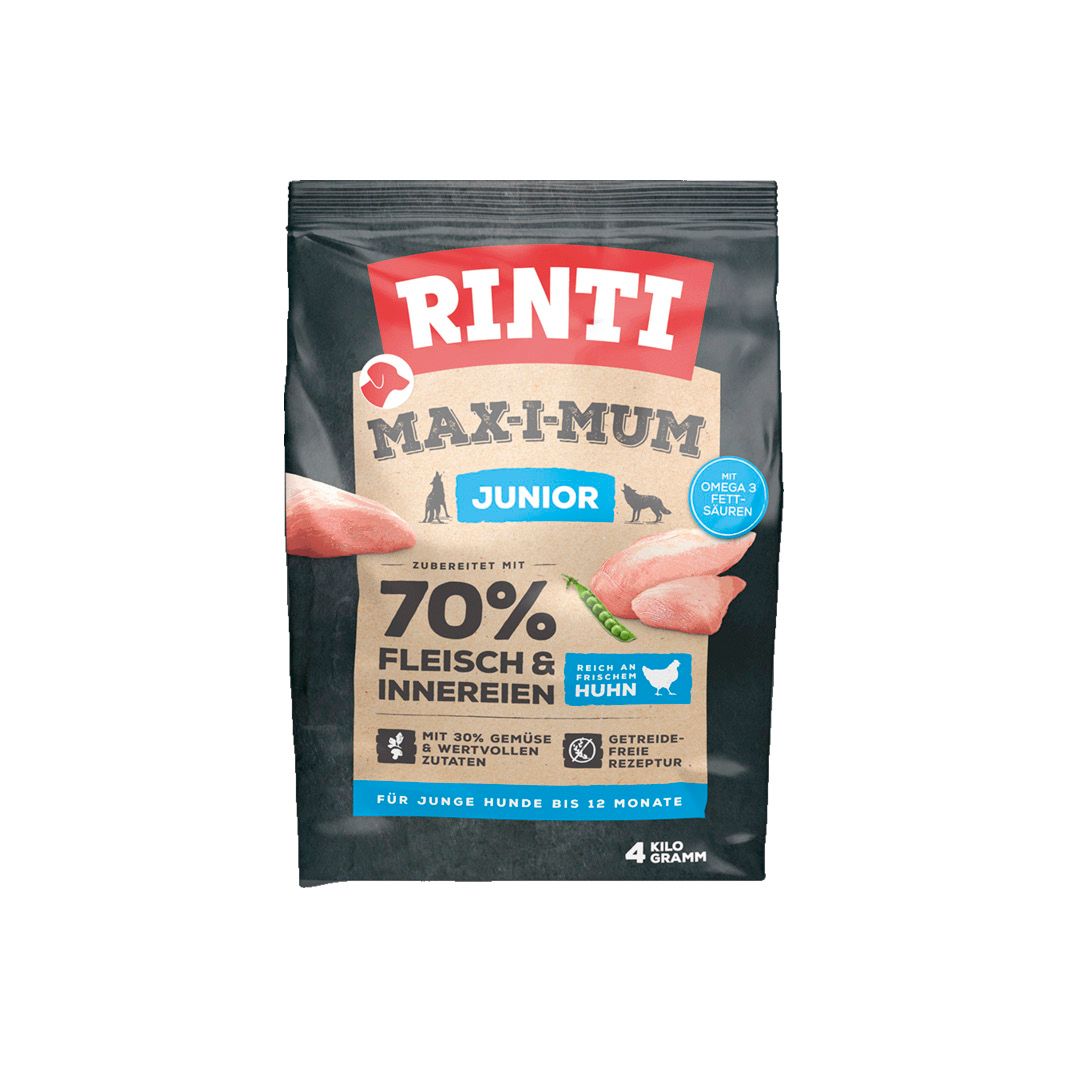 Rinti Max-i-Mum Junior Huhn | 4 kg