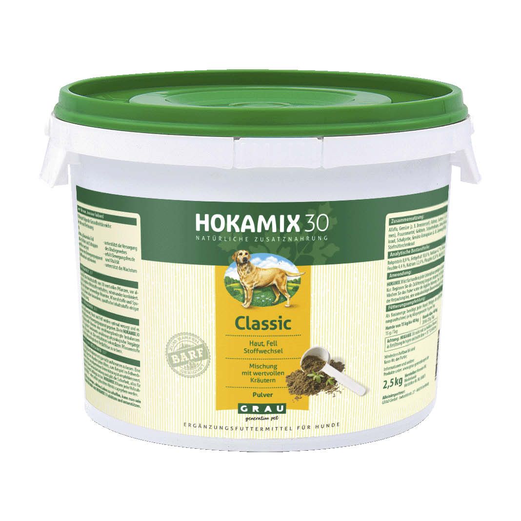 Grau Hund Hokamix30 Classic Pulver | 2,5 kg