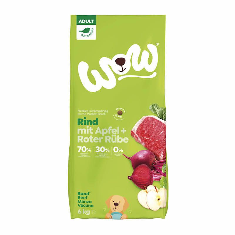 WOW ADULT Rind mit Apfel und roter Rübe | 6 kg