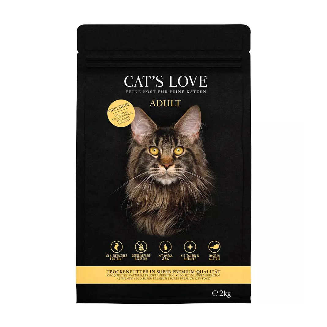 CAT'S LOVE TROCKEN ADULT Geflügel