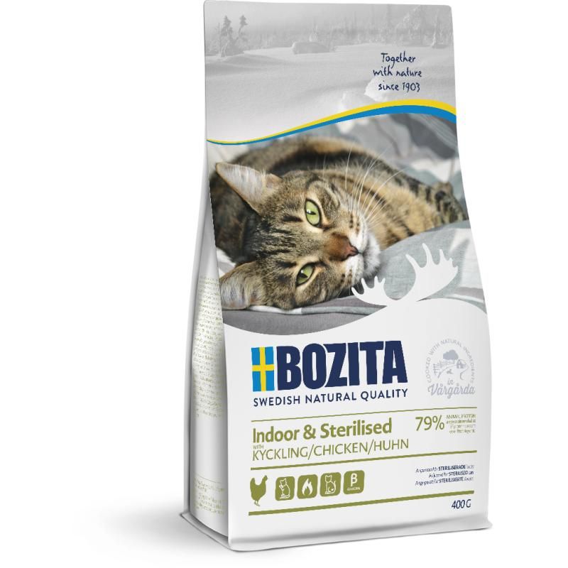 Bozita Indoor & Sterilised Chicken | 400 g