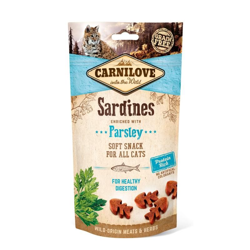 Carnilove Cat - Soft Snack - Sardine mit Petersilie | 50 g