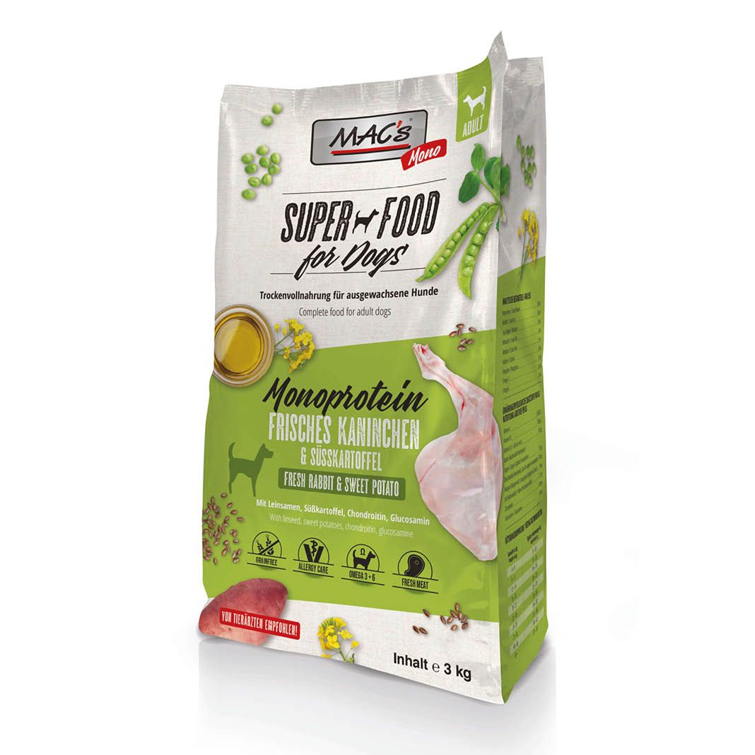 MAC's - Dog - Mono Kaninchen | 3 kg